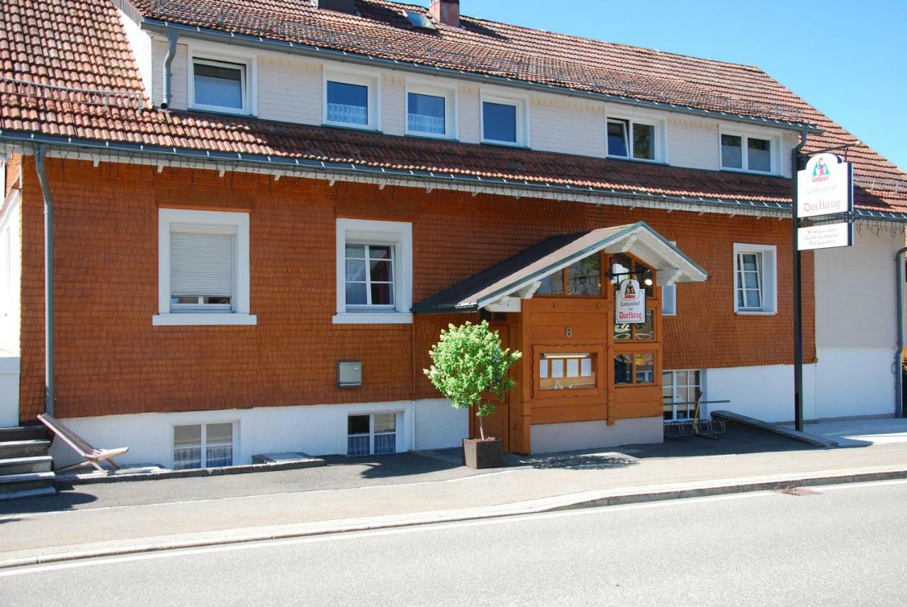 Hotel Landgasthof Zum Dorfkrug Häusern Esterno foto